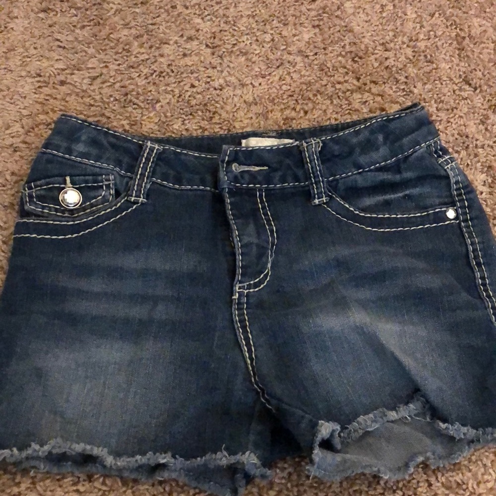 Dark Wash Kids Jean Shorts